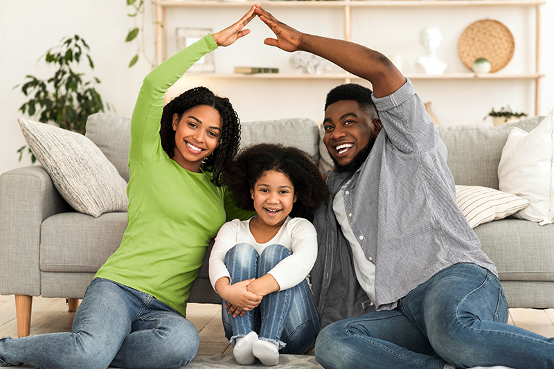 House model and rental policy paperwork